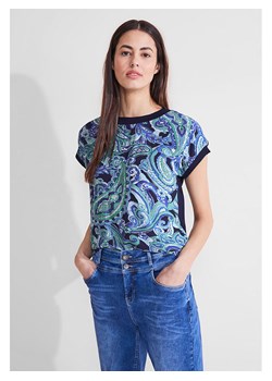 Street One Koszulka w kolorze niebieskim ze sklepu Limango Polska w kategorii Bluzki damskie - zdjęcie 173653477