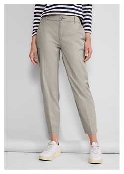Street One Spodnie chino &quot;Twill&quot; w kolorze szarym ze sklepu Limango Polska w kategorii Spodnie damskie - zdjęcie 173653487