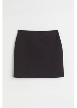 H & M - Krótka spódnica dżersejowa - Czarny ze sklepu H&M w kategorii Spódnice - zdjęcie 173654457