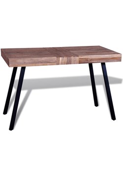 Stół z drewna tekowego - Fago ze sklepu Edinos.pl w kategorii Stoliki kawowe - zdjęcie 173655735
