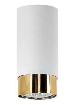 Biała lampa sufitowa tuba - S720-Barda ze sklepu Edinos.pl w kategorii Lampy sufitowe - zdjęcie 173656236
