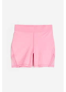 H & M - Sportowe szorty hotpants DryMove - Różowy ze sklepu H&M w kategorii Szorty - zdjęcie 173656687