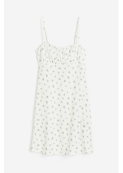 H & M - Sukienka z kreszowanego dżerseju - Biały ze sklepu H&M w kategorii Sukienki - zdjęcie 173656737