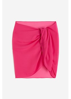 H & M - Krótki sarong - Różowy ze sklepu H&M w kategorii Spódnice - zdjęcie 173656749