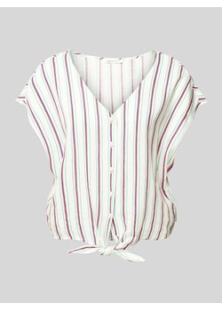 Bluzka z listwą guzikową ze sklepu Peek&Cloppenburg  w kategorii Bluzki damskie - zdjęcie 173660249
