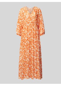 Długa sukienka w stylu kopertowym model ‘Pietra’ ze sklepu Peek&Cloppenburg  w kategorii Sukienki - zdjęcie 173660447