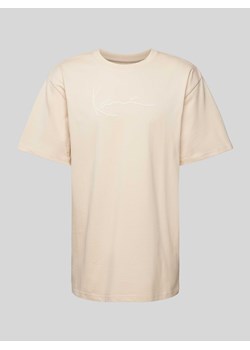 T-shirt z nadrukiem z logo ze sklepu Peek&Cloppenburg  w kategorii T-shirty męskie - zdjęcie 173660519