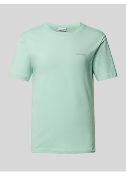 T-shirt z nadrukiem z logo model ‘ENLARGED’ ze sklepu Peek&Cloppenburg  w kategorii T-shirty męskie - zdjęcie 173660527