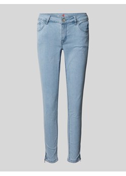 Jeansy o kroju slim fit z 5 kieszeniami model ‘Italy’ ze sklepu Peek&Cloppenburg  w kategorii Jeansy damskie - zdjęcie 173660568