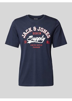 T-shirt z nadrukiem z logo ze sklepu Peek&Cloppenburg  w kategorii T-shirty męskie - zdjęcie 173660649