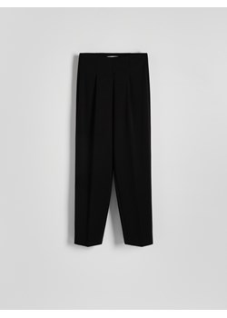 Reserved - Spodnie z kantem - czarny ze sklepu Reserved w kategorii Spodnie damskie - zdjęcie 173661256