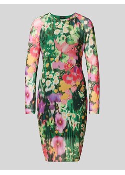 Sukienka o długości do kolan z raglanowymi rękawami ze sklepu Peek&Cloppenburg  w kategorii Sukienki - zdjęcie 173662197