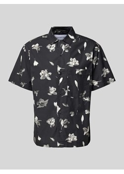Koszula casualowa o kroju relaxed fit z kieszenią na piersi ze sklepu Peek&Cloppenburg  w kategorii Koszule męskie - zdjęcie 173662227