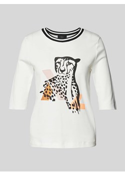 T-shirt z nadrukowanym motywem ze sklepu Peek&Cloppenburg  w kategorii Bluzki damskie - zdjęcie 173662267