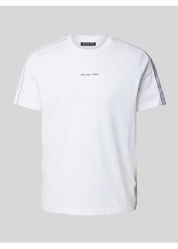 T-shirt z lampasami ze sklepu Peek&Cloppenburg  w kategorii T-shirty męskie - zdjęcie 173662269