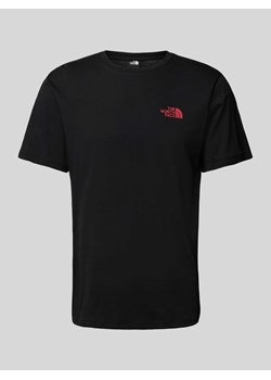 T-shirt z nadrukiem z logo ze sklepu Peek&Cloppenburg  w kategorii T-shirty męskie - zdjęcie 173662277