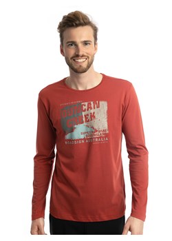Roadsign Koszulka w kolorze czerwonobrązowym ze sklepu Limango Polska w kategorii T-shirty męskie - zdjęcie 173663028