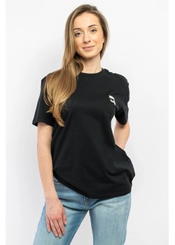 t-shirt damski karl lagerfeld 236w1701 czarny ze sklepu Royal Shop w kategorii Bluzki damskie - zdjęcie 173664469