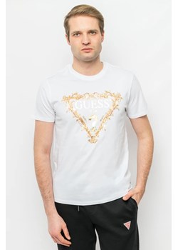 t-shirt męski guess m4ri62 k9rm1 biały ze sklepu Royal Shop w kategorii T-shirty męskie - zdjęcie 173664566