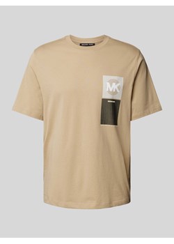 T-shirt z nadrukiem z logo model ‘MK BEACON’ ze sklepu Peek&Cloppenburg  w kategorii T-shirty męskie - zdjęcie 173665049