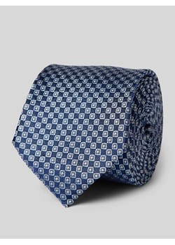 Krawat jedwabny o klasycznym fasonie (6,4 cm) ze sklepu Peek&Cloppenburg  w kategorii Krawaty - zdjęcie 173665109