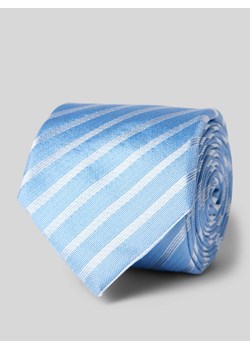 Krawat jedwabny o klasycznym fasonie (6,4 cm) ze sklepu Peek&Cloppenburg  w kategorii Krawaty - zdjęcie 173665118