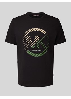 T-shirt z nadrukiem z logo model ‘VICTORY’ ze sklepu Peek&Cloppenburg  w kategorii T-shirty męskie - zdjęcie 173665167