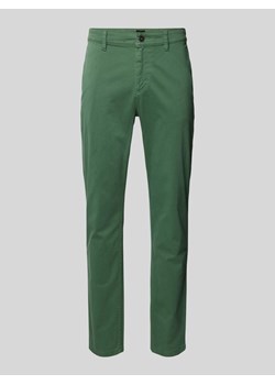 Chinosy o kroju tapered fit ze szlufkami na pasek ze sklepu Peek&Cloppenburg  w kategorii Spodnie męskie - zdjęcie 173665226