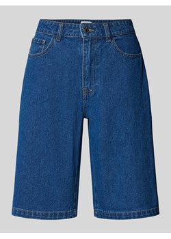 Szorty jeansowe z wysokim stanem i 5 kieszeniami model ‘VEGA’ ze sklepu Peek&Cloppenburg  w kategorii Szorty - zdjęcie 173665237