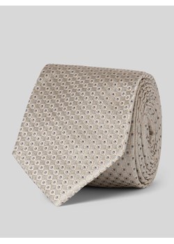 Krawat jedwabny o klasycznym fasonie (6,4 cm) ze sklepu Peek&Cloppenburg  w kategorii Krawaty - zdjęcie 173665239
