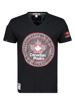 Canadian Peak Koszulka &quot;Jimothe&quot; w kolorze czarnym ze sklepu Limango Polska w kategorii T-shirty męskie - zdjęcie 173666107