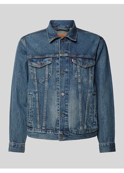Kurtka jeansowa z kieszeniami na piersi model ‘THE TRUCKER’ ze sklepu Peek&Cloppenburg  w kategorii Kurtki męskie - zdjęcie 173671525