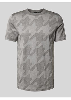 T-shirt z detalem z logo model ‘Thompson’ ze sklepu Peek&Cloppenburg  w kategorii T-shirty męskie - zdjęcie 173671626