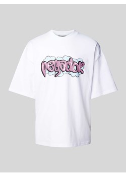 T-shirt o kroju oversized z nadrukiem z logo model ‘BREEN’ ze sklepu Peek&Cloppenburg  w kategorii T-shirty męskie - zdjęcie 173671638