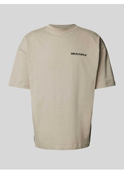 T-shirt o kroju oversized z nadrukiem z logo ze sklepu Peek&Cloppenburg  w kategorii T-shirty męskie - zdjęcie 173671656