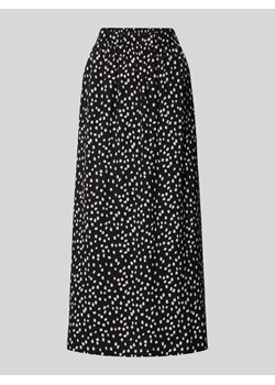 Długa spódnica z wiskozy z elastycznym paskiem ze sklepu Peek&Cloppenburg  w kategorii Spódnice - zdjęcie 173671705