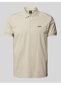 Koszulka polo z nadrukiem z logo model ‘Paddy’ ze sklepu Peek&Cloppenburg  w kategorii T-shirty męskie - zdjęcie 173671766