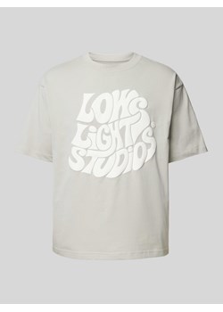T-shirt z nadrukiem z logo model ‘RETRO’ ze sklepu Peek&Cloppenburg  w kategorii T-shirty męskie - zdjęcie 173671866