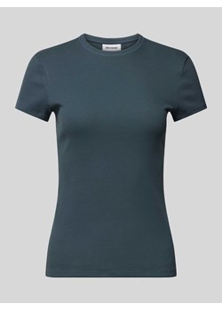 T-shirt z efektem prążkowania ze sklepu Peek&Cloppenburg  w kategorii Bluzki damskie - zdjęcie 173671959