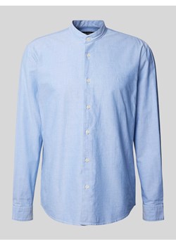 Koszula casualowa o kroju regular fit ze stójką ze sklepu Peek&Cloppenburg  w kategorii Koszule męskie - zdjęcie 173672028