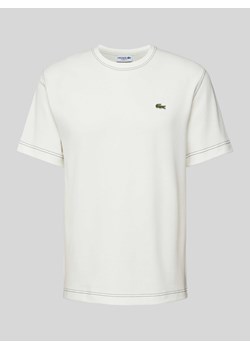 T-shirt z naszywką z logo ze sklepu Peek&Cloppenburg  w kategorii T-shirty męskie - zdjęcie 173672197