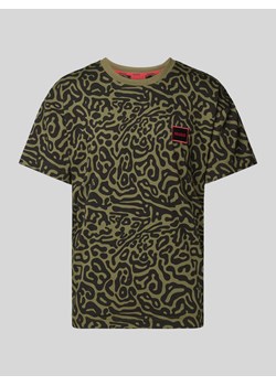 T-shirt z naszywką z logo model ‘Pufferfish’ ze sklepu Peek&Cloppenburg  w kategorii T-shirty męskie - zdjęcie 173672249