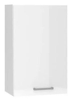 Biała górna szafka z pojedynczym frontem Elora 35X 45 cm połysk ze sklepu Edinos.pl w kategorii Meble kuchenne - zdjęcie 173672535