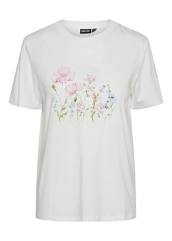 Pieces Koszulka w kolorze białym ze sklepu Limango Polska w kategorii Bluzki damskie - zdjęcie 173673089
