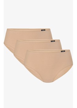 3BLP-603 bawełniane beżowe figi damskie z wyższym stanem 3-pack, Kolor beżowy, Rozmiar XL, ATLANTIC ze sklepu Primodo w kategorii Majtki damskie - zdjęcie 173673579