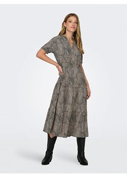 JDY Sukienka w kolorze czarno-beżowym ze sklepu Limango Polska w kategorii Sukienki - zdjęcie 173674136