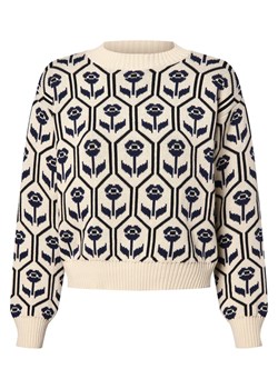 Max Mara Weekend Sweter damski - Odeon Kobiety écru wzorzysty ze sklepu vangraaf w kategorii Swetry damskie - zdjęcie 173674989