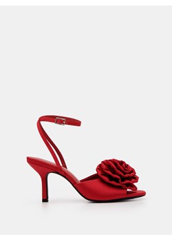 Mohito - Sandały na szpilce - czerwony ze sklepu Mohito w kategorii Sandały damskie - zdjęcie 173675257