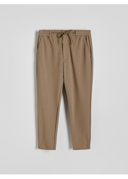 Reserved - Spodnie chino slim fit - jasnozielony ze sklepu Reserved w kategorii Spodnie męskie - zdjęcie 173676449