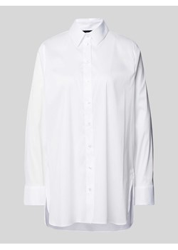 Bluzka koszulowa z przedłużonym tyłem ze sklepu Peek&Cloppenburg  w kategorii Koszule damskie - zdjęcie 173677077